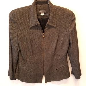 Carol Anderson Vintage Fitted Textured Blazer‎